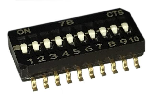 218-10LPSR CTS公司拨码开关现货图片