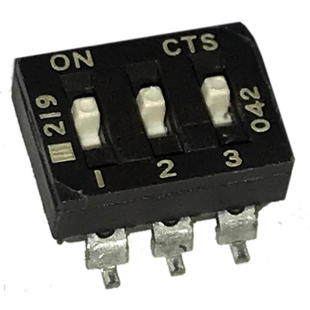 219-3MS CTS公司拨码开关现货图片