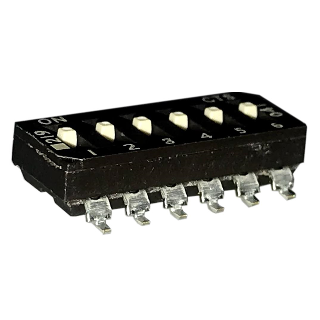 219-6MS CTS公司拨码开关现货图片