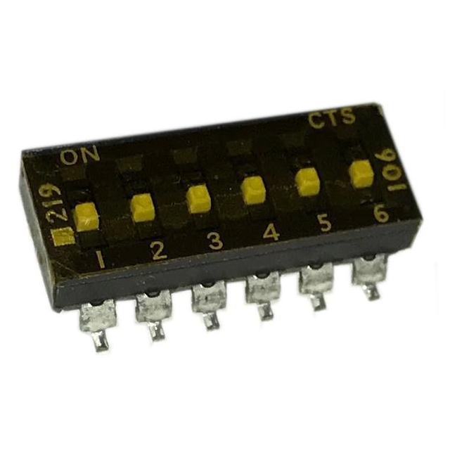 219-6MSTF CTS公司拨码开关现货图片