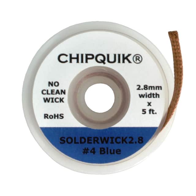 image of 吸锡网线，吸锡带 ，吸锡器，棉芯，泵>SOLDERWICK2.8 