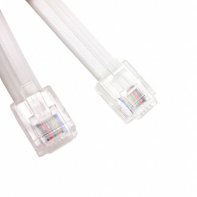 CABLE MOD 6P6C PLUG-CABLE 5 Pack of 50 AT-C-26-6/6/B-5-OE 