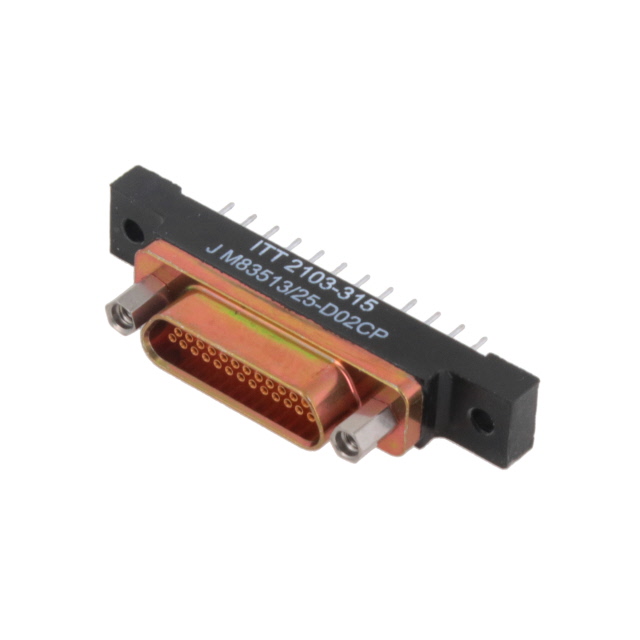 M83513/25-D02CP ITT 凯能D-Sub 连接器组件现货图片
