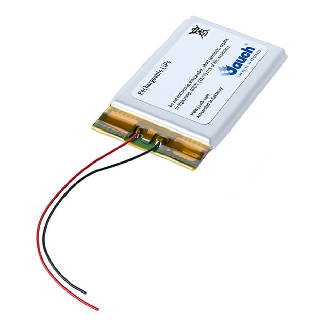 image of Batteries Rechargeable (Secondary)>LP103048JU+PCM+2 WIRES 70MM 
