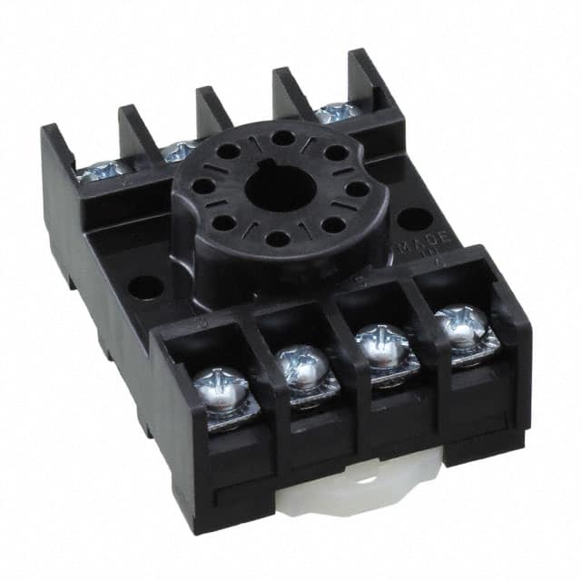 OT08PC,Relay Sockets,RELAY SOCKET 8 POSITION DIN RAIL