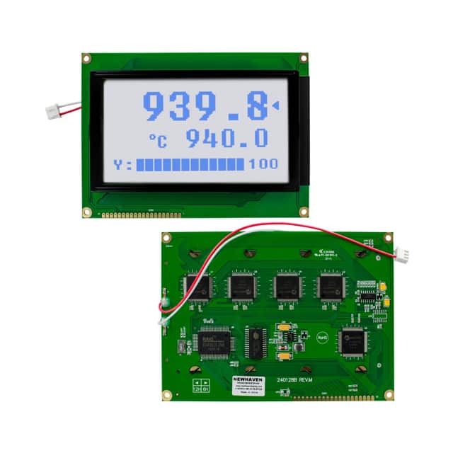 image of 显示器模块 - LCD，OLED，图形> NHD-240128WG-BTGH-VZ-