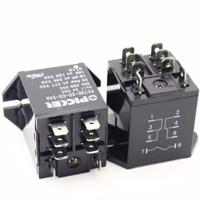 image of 功率继电器，高于 2 A>PC730-2C-C3-24A