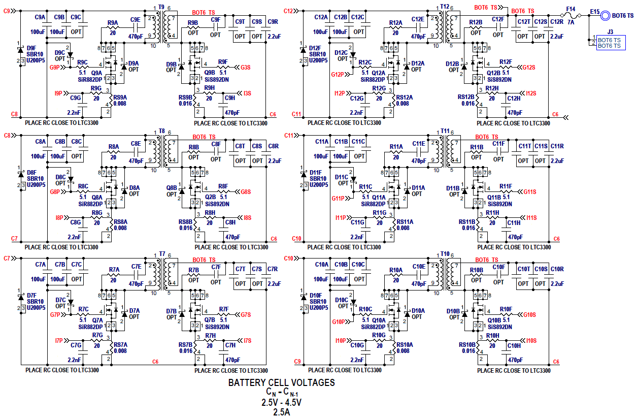 DC2064A: 10 ~ 55 Vin, up to 12 Li-Ion Cell Balancer