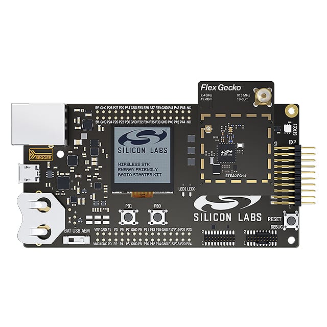EFR32FG Flex Gecko 双频 Sub-GHz/2.4 GHz 无线入门套件