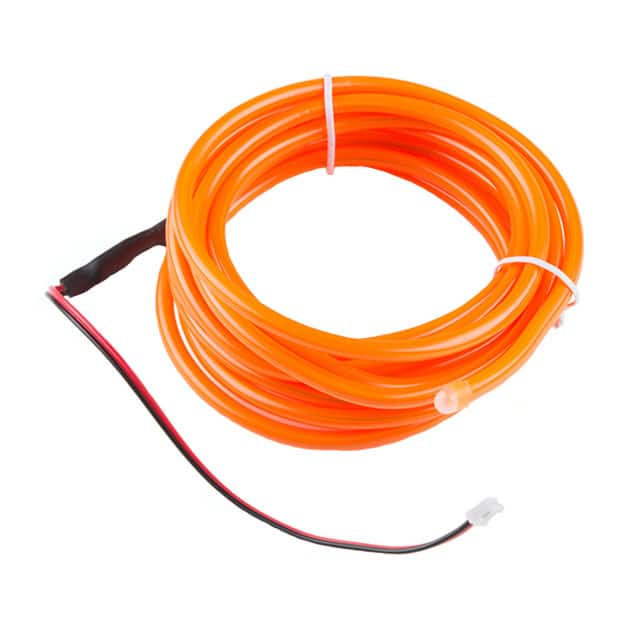 BENDABLE EL WIRE ORANGE 3M