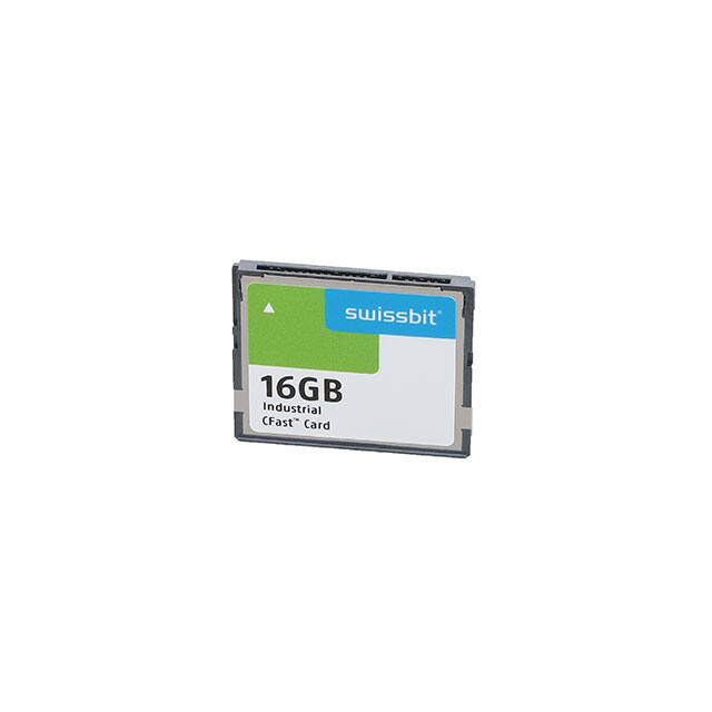 Memory Cards 16GB IND CFAST Card SLC F-600 IND Temp SFCA016GH1AA2TO-I-DB-216-STD