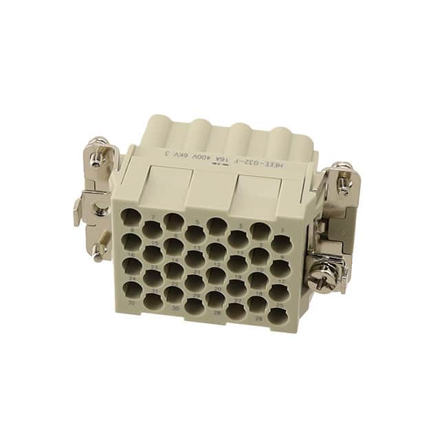 Heavy Duty Connectors - Inserts, Modules>HEEE-032-F