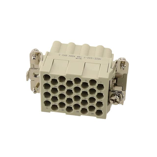 image of Heavy Duty Connectors - Inserts, Modules>HEEE-032-F 