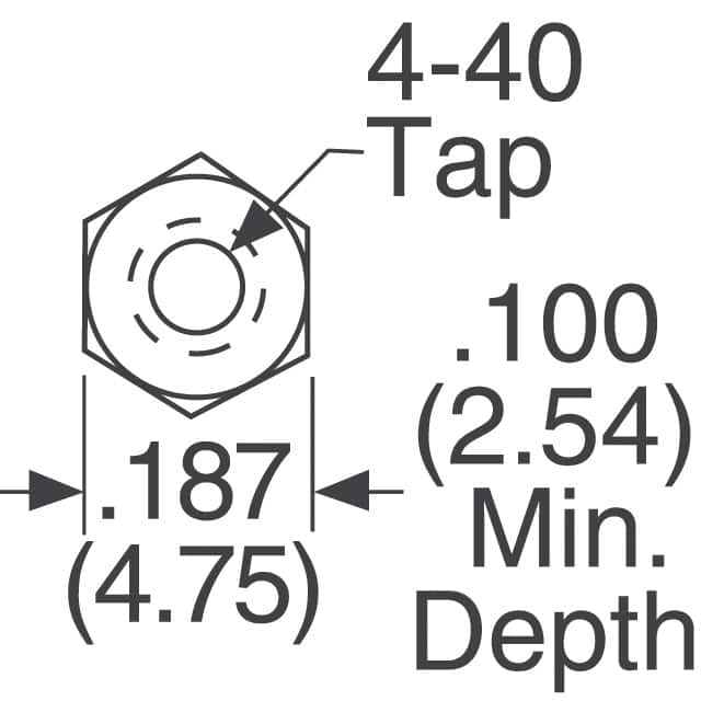 image of D-Sub，D 形连接器 - 配件 - 顶丝>7228-5