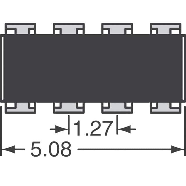 image of 电阻器网络，阵列ac
> YC324-JK-07270KL