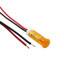 INDICATOR 6MM FIXED ORA 12V WIRE
