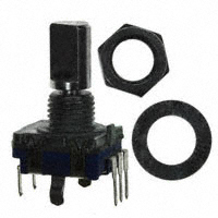 ACZ11BR1E-15FD1-20C, Mechanical Encoder Rotary Incremental Flat 0.02N.m Straight Quadrature Digital Square Wave 20PPR Through Hole PC Pin (10 Items)