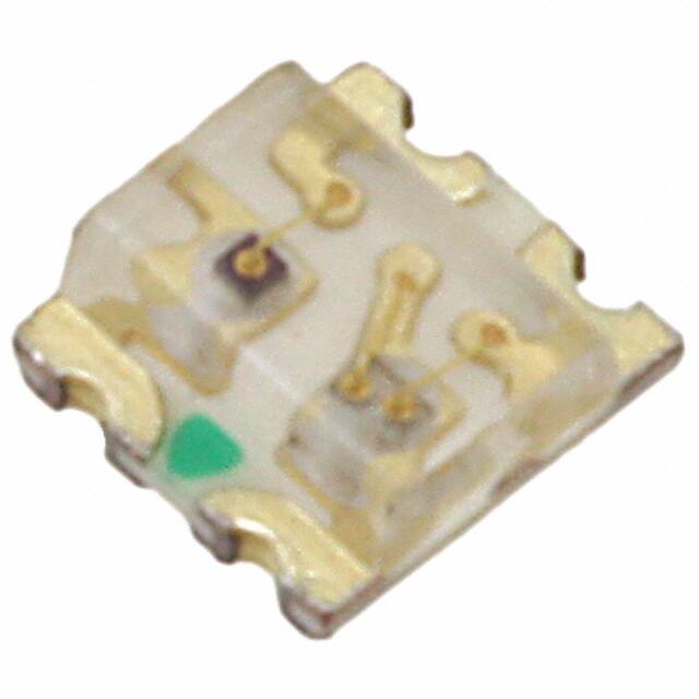 LED BLUE/RED CLEAR CHIP SMD