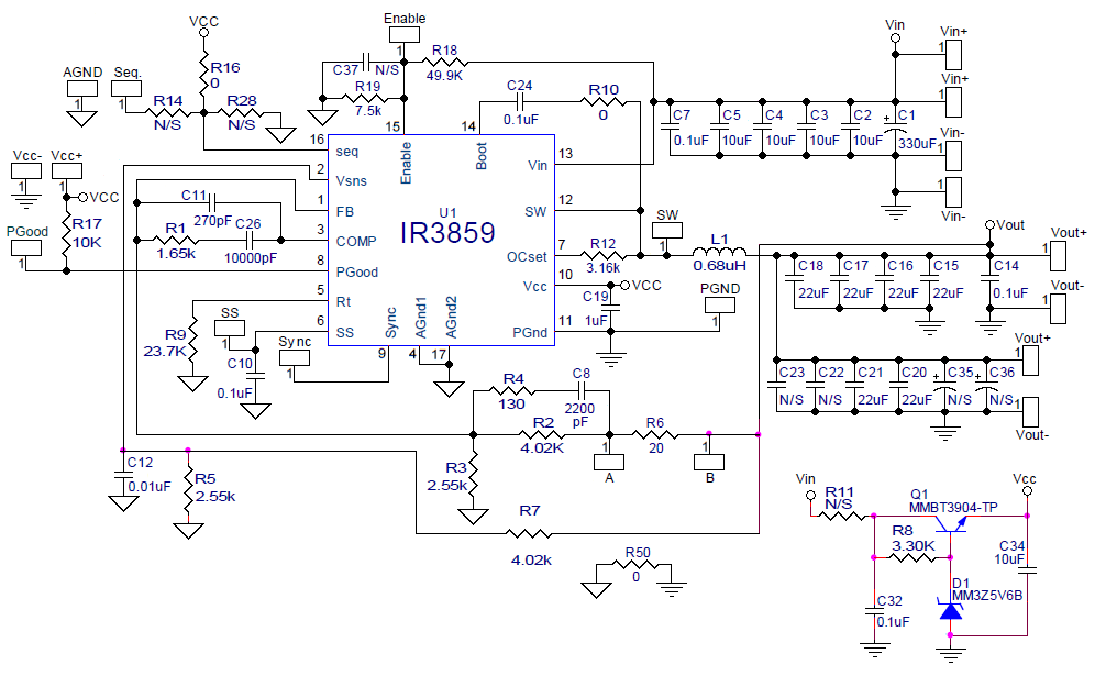 IRDC3859: 1.8V @ 9A, 12V in