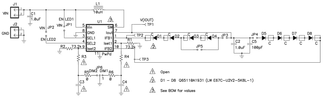 3.7V Solar Lamps String Lights Controller 8 Mode Circuit Board Drive Control  PCB